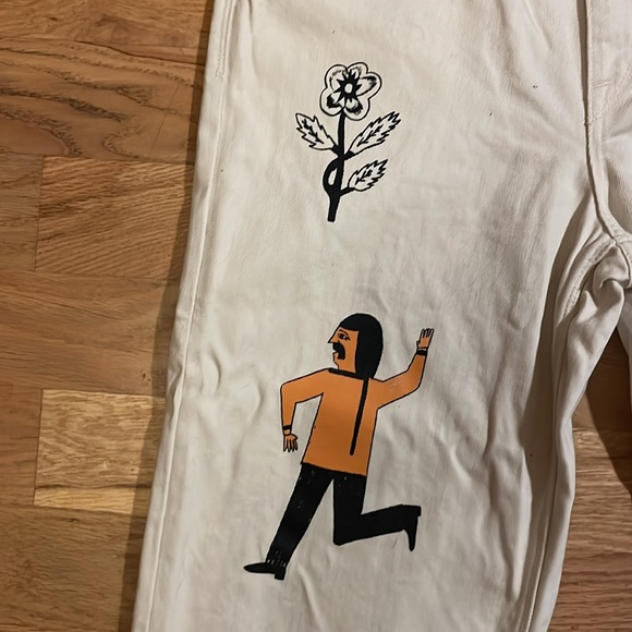 VOLCOM, FEATURED ARTIST BOB MOLLEMA JEANS - WHITECAP GREY - Picture 6 of 8